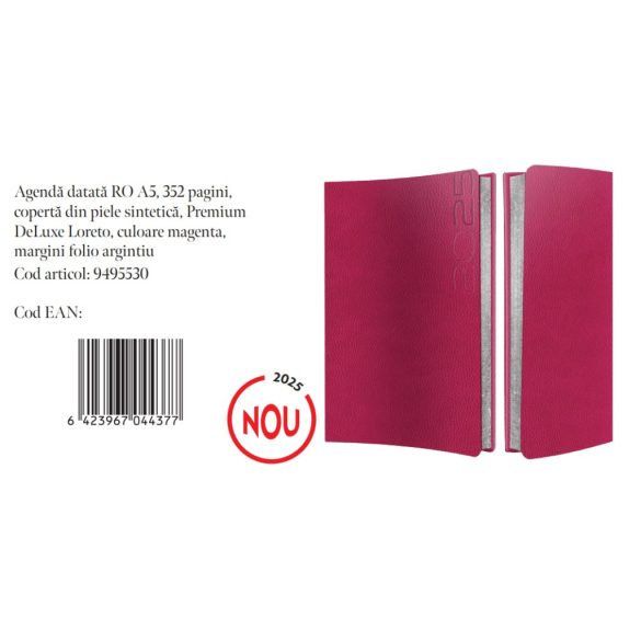AGENDA_Loreto_MAGENTA-Agenda-Standard-datata-zilnic-15-x-21-MAGENTA