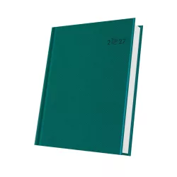 Agenda-datata-zilnic-Premium-Deluxe-Ortisei-15-x-21-VERDE-PIN