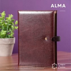 Agenda-datata-zilnic-Alma-2023-16-x-22-cm-maro