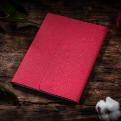 Agenda Canvas nedatata - 16x22 cm - [rosu]