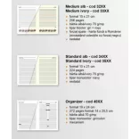 Agenda nedatata Oxford Executive 2024 - A5 - 15 x 21 cm [Visiniu]