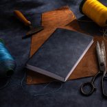 Agenda cu interior liniat Flexi 2026 - 13 x 21 cm [negru]