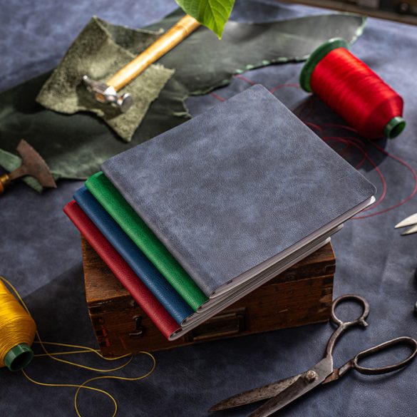 Agenda-nedatata-Flexi-Quatro-20-x-20-cm-albastru