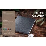 Agenda-nedatata-Flexi-Quatro-20-x-20-cm-visiniu