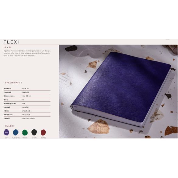 AG_FLEXI_NED_ALBASTRU_UNIKA-Agenda-nedatata-Flexi-16-x-22-cm-alba