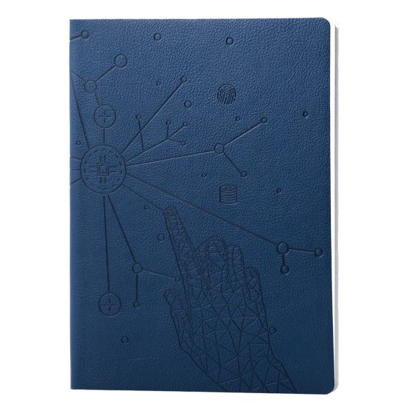 AG_FLEXI_NED_ALBASTRU_UNIKA-Agenda-nedatata-Flexi-16-x-22-cm-alba