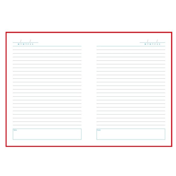 Agenda nedatata Flexi 2026 - 16 x 22 cm [mov]