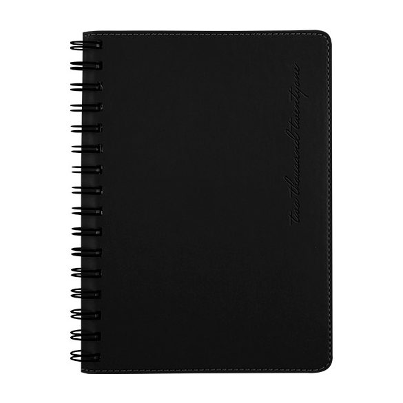 AG_HARM_NED_A5_NEGRU-Agenda-nedatata-Oxford-Harmony-A5-15-x-21-cm-negru