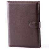 Agenda-datata-zilnic-Mille-2023-16-x-22-cm-maro