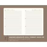Agenda nedatata NUBUK 2026 - 16 x 22 cm [vernil]