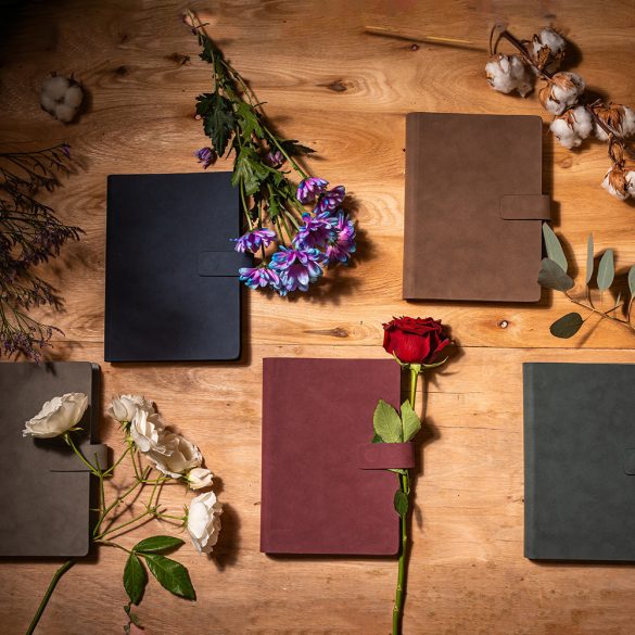 Agenda Soft datata zilnic - A5 [verde]