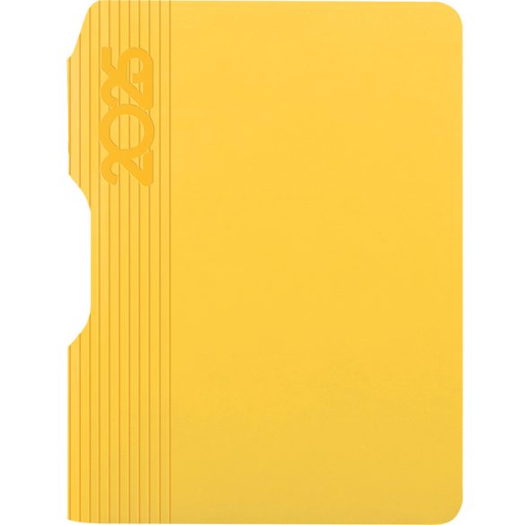 AG_TWOPEN_NED_A5_GALBEN-Agenda-nedatata-Two-Pen-A5-15-x-21-cm-Galben