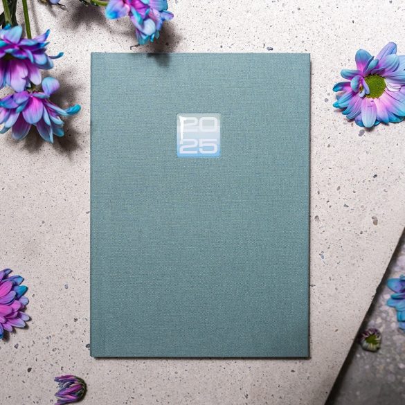 Agenda Tex nedatata - 16x22 cm [vernil]