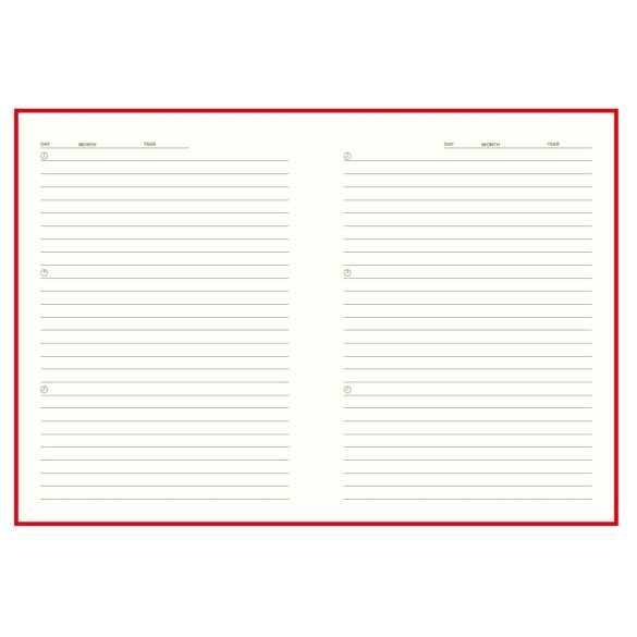 Agenda-True-nedatata-16x22cm-A5-petrol