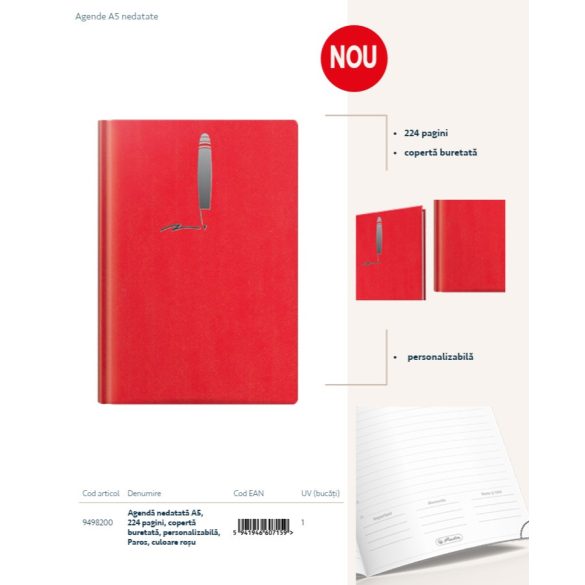 ANED_STANDARD_HERLITZ_ROSU-Agenda-Standard-nedatata-15-x-21-ROSU
