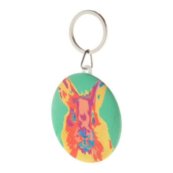 AP716723 - Breloc pin, RPET - KeyBadge RPET Maxi