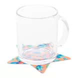 AP716802 - Coaster personalizat, din pasla rpet - CREAFELT DRINK XMAS