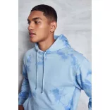 AWJH022 - Hanorac unisex Tie-Dye All We Do is COLLEGE [Blue Cloud]