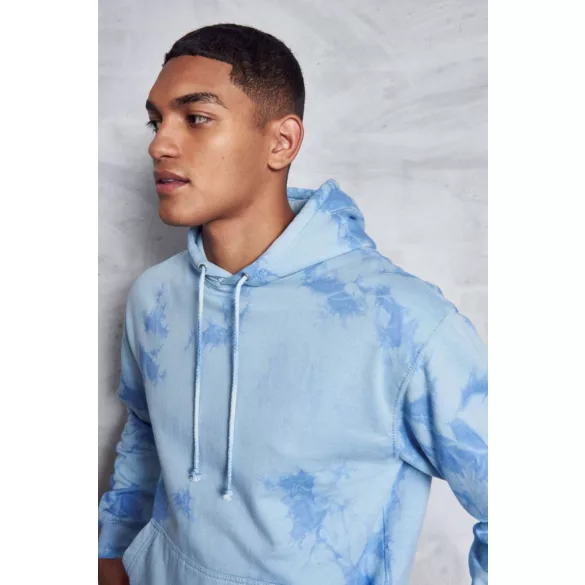 AWJH022 - Hanorac unisex Tie-Dye All We Do is COLLEGE [Blue Cloud]