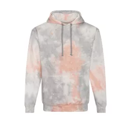   AWJH022 - Hanorac unisex Tie-Dye All We Do is COLLEGE [Grey Pink Marble]