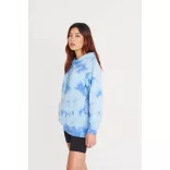 AWJH022 - Hanorac unisex Tie-Dye All We Do is COLLEGE [Pastel Sunset Drip]