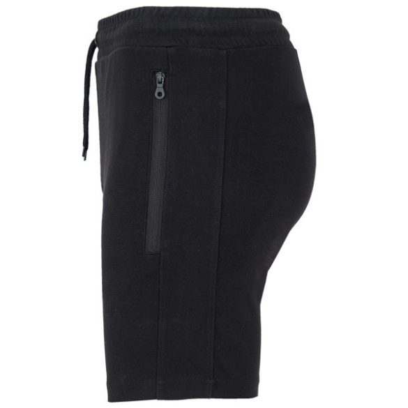BE0419 - Pantaloni scurti cu betelie elastica si snur cu butoniere metalice - BETIS - [Negru]