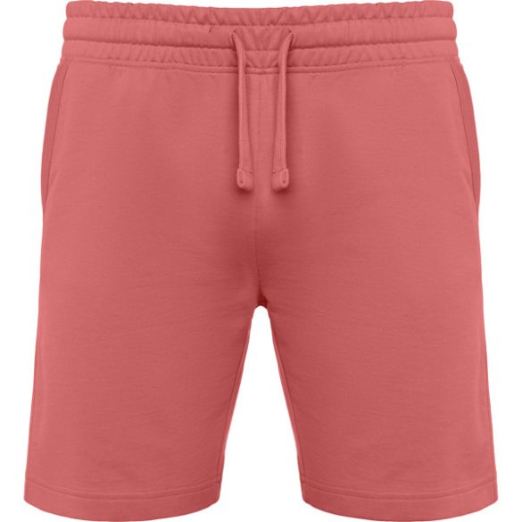BE0441 - Pantalon scurt stil casual - DERBY - [Rosu crizantema]
