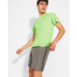 BE0553 - Bermuda multisport pentru copii confectionata din doua tipuri de material si slip interior - CELTIC - [Rosu]