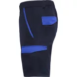 BE8409 - Pantaloni scurti in combinatie de culori - TAHOE - [Bleumarin/Albastru Royal]