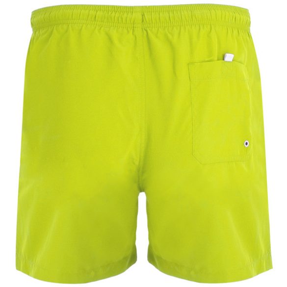 BN6708 - Bermude pentru plaja cu doua buzunare laterale - BALOS - [Lime punch]