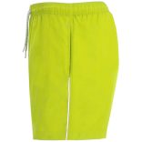 BN6708 - Bermude pentru plaja cu doua buzunare laterale - BALOS - [Lime punch]