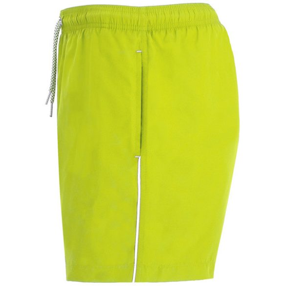 BN6708 - Bermude pentru plaja cu doua buzunare laterale - BALOS - [Lime punch]