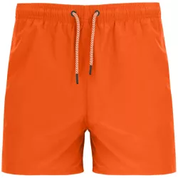   BN6708 - Bermude pentru plaja cu doua buzunare laterale - BALOS - [Portocaliu chinovar]