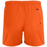 BN6708 - Bermude pentru plaja cu doua buzunare laterale - BALOS - [Portocaliu chinovar]
