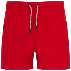   BN6708 - Bermude pentru plaja cu doua buzunare laterale - BALOS - [Rosu]