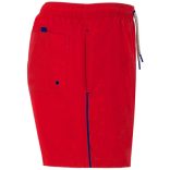 BN6708 - Bermude pentru plaja cu doua buzunare laterale - BALOS - [Rosu]