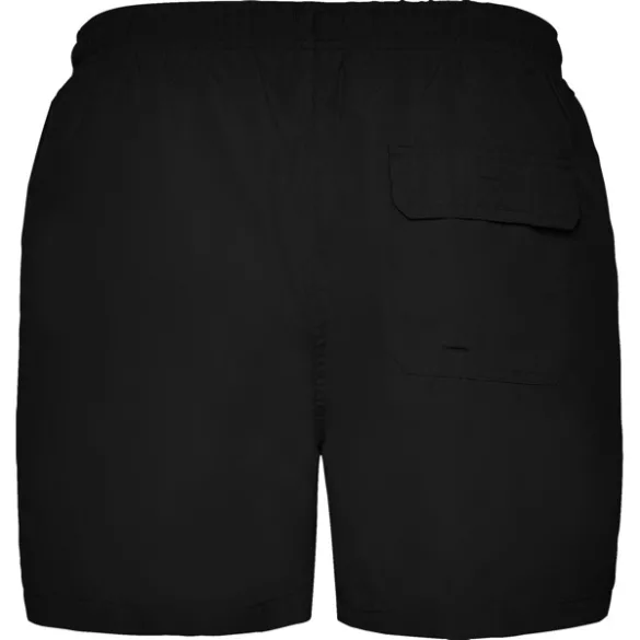 BN6716 - Bermude de adulti pentru plaja - AQUA - [Negru]