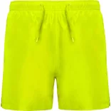 BN6716 - Bermude de adulti pentru plaja - AQUA - [Galben Fluorescent]