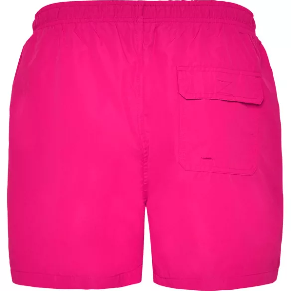 BN6716 - Bermude de adulti pentru plaja - AQUA - [Roz Fluorescent]