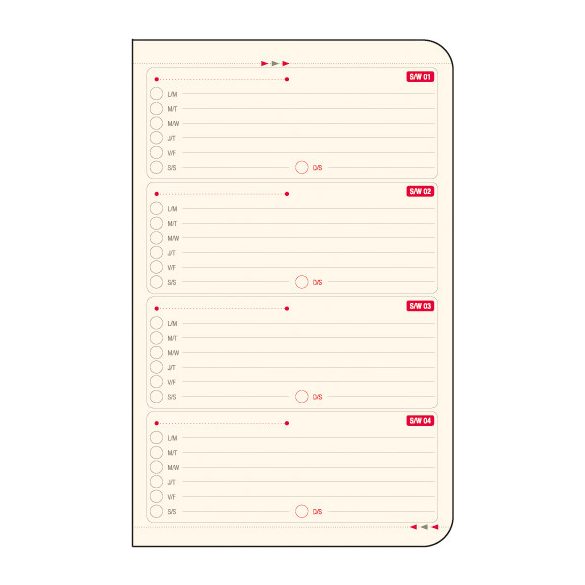 BRISTOL_AG_CH6-Agenda-2026-nedatata-Bristol-16-x-24-cm-gri