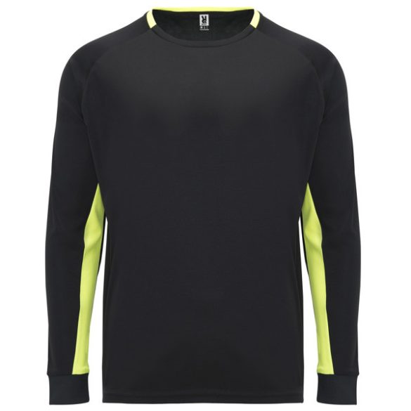 CA0413 - Tricou de portar de copii unisex - PORTO - [Negru/Galben fluorescent]
