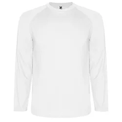   CA0415 - Tricou tehnic pentru adulti - MONTECARLO L/S - [Alb]