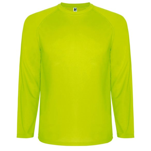 CA0415 - Tricou tehnic pentru adulti - MONTECARLO L/S - [Galben fluorescent]