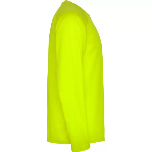 CA0415 - Tricou tehnic pentru adulti - MONTECARLO L/S - [Galben fluorescent]