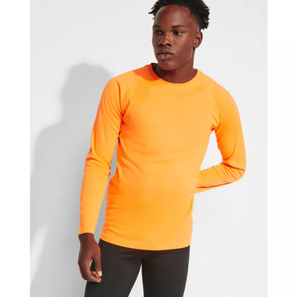 CA0415 - Tricou tehnic pentru adulti - MONTECARLO L/S - [Galben fluorescent]