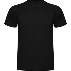 CA0425 - Tricou tehnic pentru adulti - MONTECARLO - [Negru]