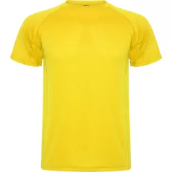 CA0425 - Tricou tehnic pentru adulti - MONTECARLO - [Galben]
