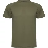 CA0425 - Tricou tehnic pentru adulti - MONTECARLO - [Verde militar]