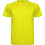 CA0425 - Tricou tehnic pentru adulti - MONTECARLO - [Galben fluorescent]