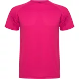 CA0425 - Tricou tehnic pentru adulti - MONTECARLO - [Roz aprins]